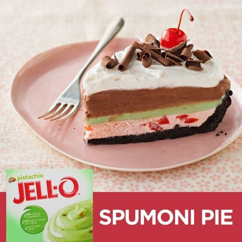 Jello Pudding En Polvo Mix Pudin Sabor Pistache Importado