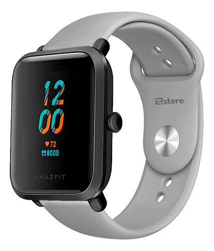 Correa Compatible Con Amazfit Bip Lite Gris Broche 20m