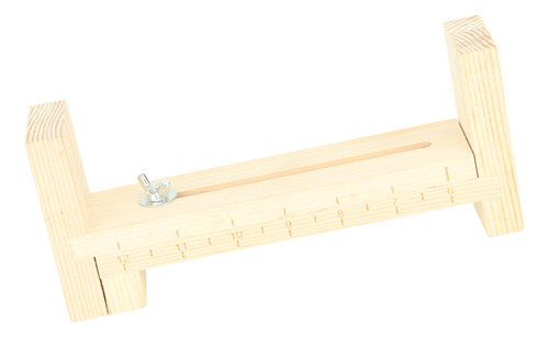 Plantilla De Pulsera De Madera Con Clips De Metal Ajustables