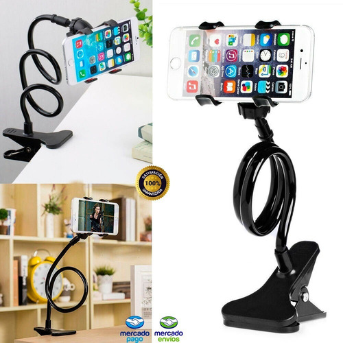 Base Brazo Flexible Soporte Samsung iPhone Celular Holder