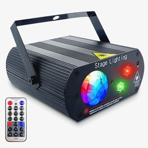 Espectáculo Láser Proyector Holográfico Dibujos Rgb Led