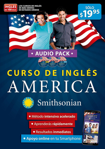 Libro: Curso Inglés América Smithsonian..audiopack. In