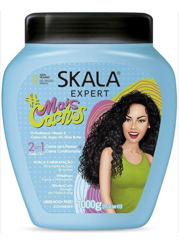 Skala Expert Crema Para Peinar 3 En 1 Mais Cachos