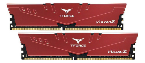 Memoria RAM T-Force Vulcan Z gamer 16GB 2 Team Group TLZRD416G3200HC16CDC01