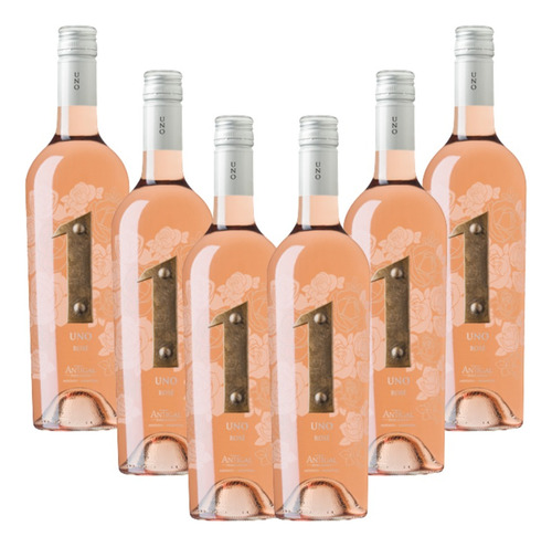 Vino Rosado Antigal Uno Rosé 750ml Caja X6 U Winery & States