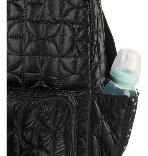 Pañalera Backpack Cloe Volini Grande Color Negro