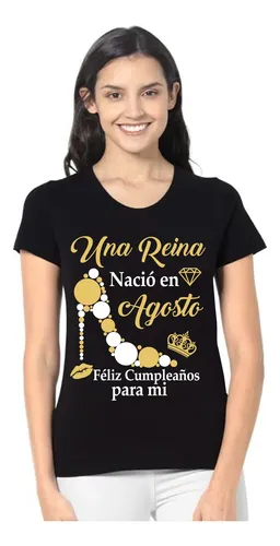 Camisetas personalizadas cheap mes de agosto