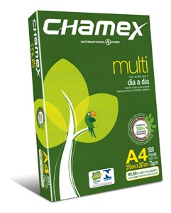 Papel Fotocopia Chamex A4 500 Hojas 75 Grs