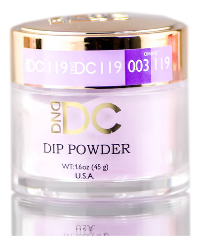 Dip Powder Dnd Dc Frosty Taro (119) Para Uñas