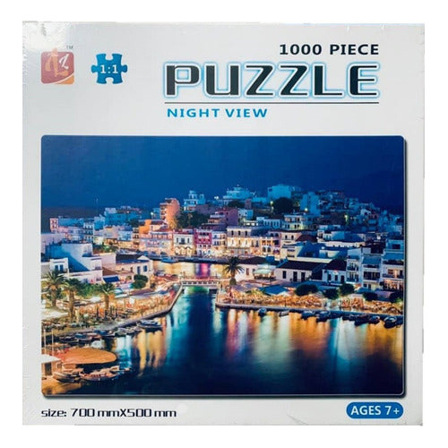 Puzzle Rompecabezas 1000 Piezas Vista Nocturna Cksur0585