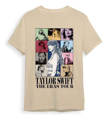 Polera Estampada Taylor Swift - The Eras Tour 1 - Dtf