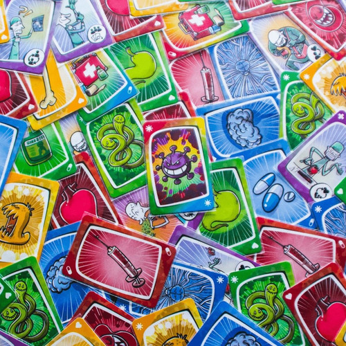 Juego de cartas Virus! El Dragón Azul
