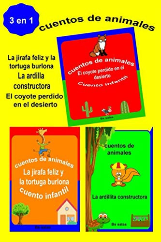 Cuentos De Animales 3 En 1 La Jirafa Feliz Y La Tortuga Burl