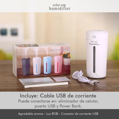 Difusor Humidificador Aromaterapia Casa Y Auto Premium
