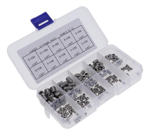 M3 M4 M5 Juego De Dados Surtidos M8 M8 Cóncavo Plateado