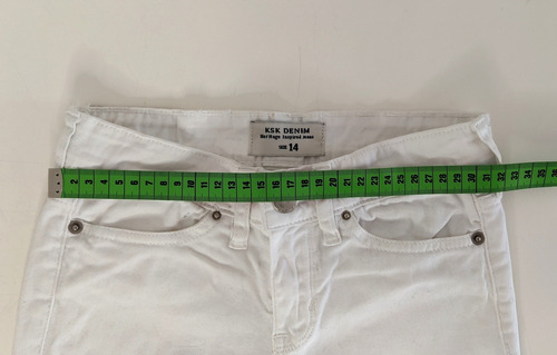 Pantalón Jean Blanco Kosiuko Excelente Estado! Niñas