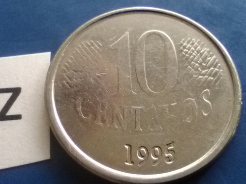 Brasil Monedas 10 Centavos Año 1995 Money Argentina 