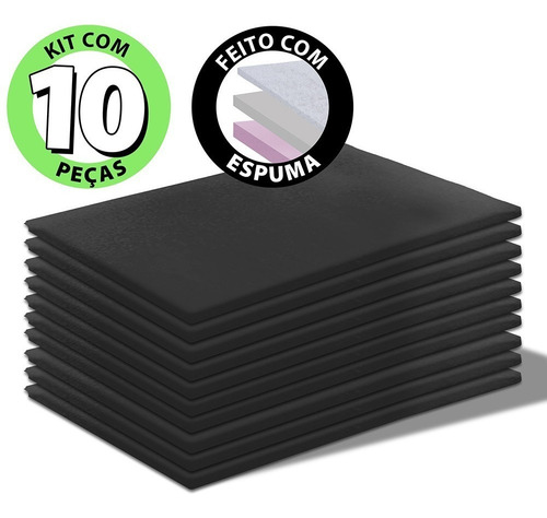 Kit 10 Colchonetes Pet Canil Espuma Impermeável
