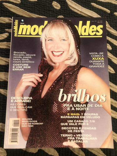 Revista Moda Moldes Xuxa Com Os Moldes (Usado)