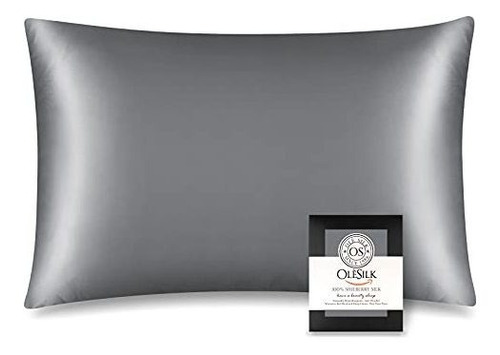 Olesilk 100% Mulberry Silk Pillowcase Para El Cabello Gyy2c