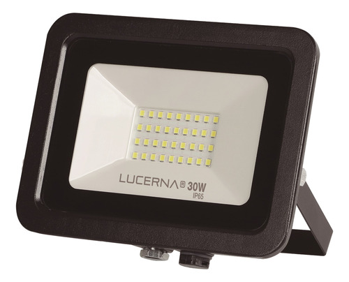 Reflector Led Compacto 30w Luz Calida 3000k Ip65 2700 Lumen