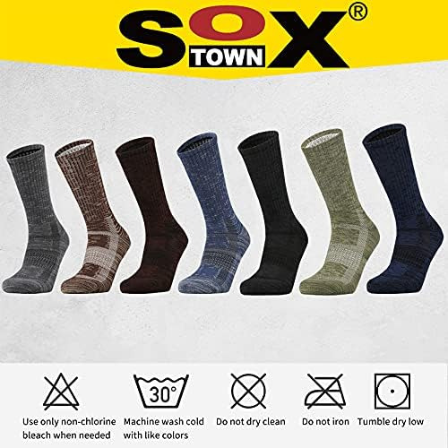 Sox Town Unisex Cushion Crew Training Calcetines Atléticos H