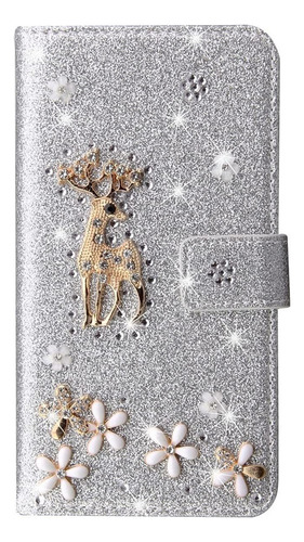 Funda Tipo Cartera Para Xiaomi Poco X3 Nfc Bling Glitterj219