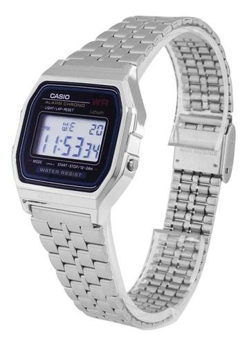 Relógio Casio Vintage A159wa-n1df Prateado