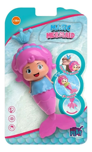 Sirena Magica Nadadora Magic Mermaid Cod Out0012