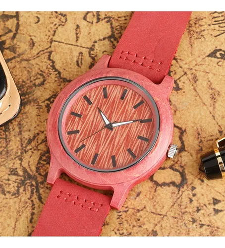 Reloj De Madera Mujer