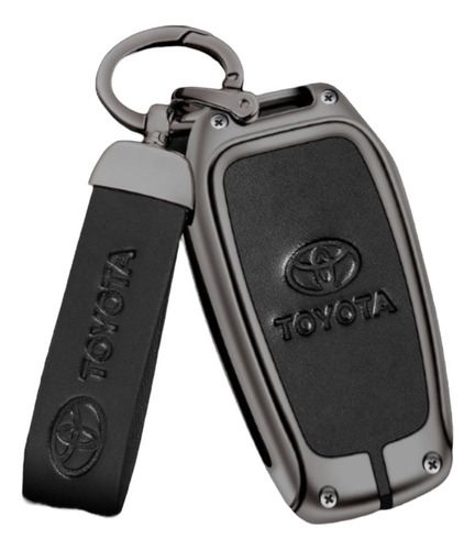 , Qc Llavero Metálico Funda Llave Toyota Hilux Sw4 Rav4 Srx