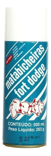 Larvicida Fort Dodge Mata Bicheira 500ml - Caixa Com 12 Un