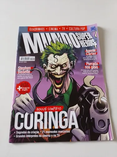 comprar Revista Mundo Dos Super Heróis Dossiê Completo Coringa P798