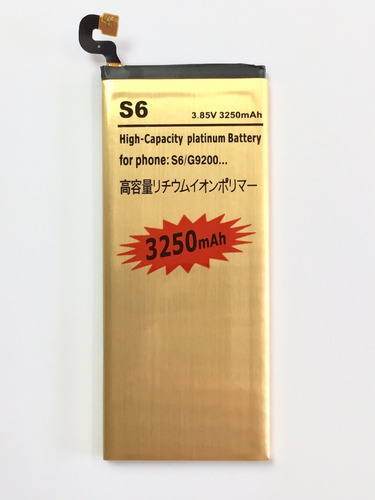 Bateria Pila  Samsung Galaxy S6 Larga Duracion 3250 Mah