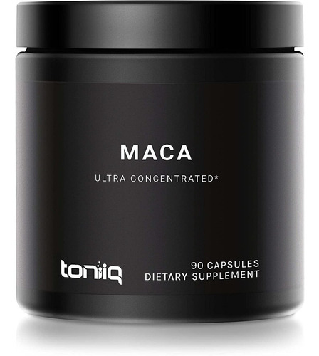 Maca Negra Ultra Concentrada 10,000 Mg Importada 90 Capsulas