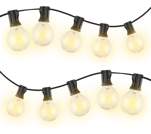 Serie De Luces Para Exteriores 25 Focos Vintage Redlemon