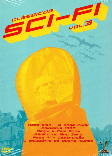 Imagem 1 de 2 de Dvd Classicos Sci-fi 3 Sem Card - Versatil 03 Bonellihq Z20