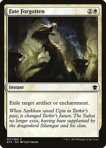 Carta Magic Fate Forgotten Khans Of Tarkir Mtg