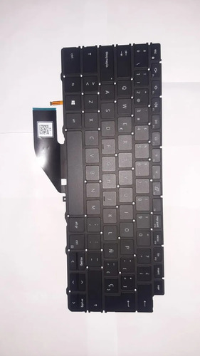 Teclado Compatible Con Laptop Dell Xps 13 7390 2 En 1 Negro Español Latinoamérica