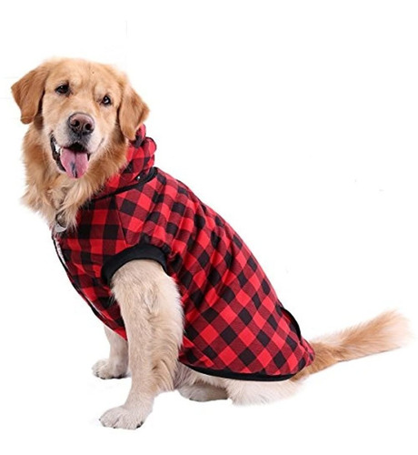 Pawz Camisa De Cuadros De Perro A Cuadros Abrigo Con Capucha