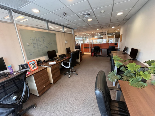 Oficina Amoblada 358 M2 Útiles, 4 Estac. Y Bodega, Providenc
