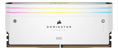 Ram Ddr5 Corsair Dominator Titanium 64 GB (2x32) 6600 mt/s Xmp
