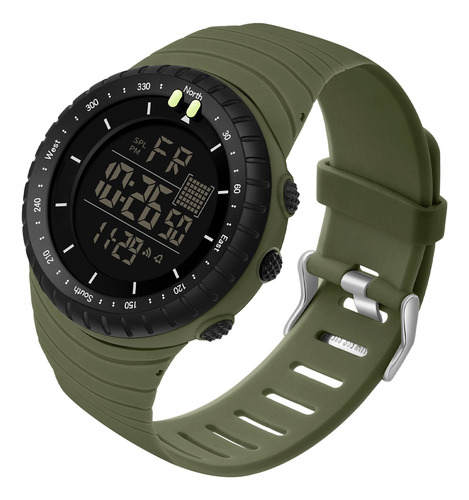 Reloj Digital Deportivo Electrónico Impermeable Nocturno Gra