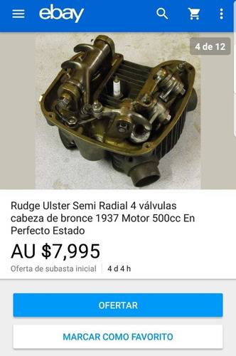 Rudge Ulster Motor Completo