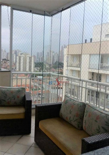 Imagem 2 de 15 de Cobertura Com 3 Dormitórios À Venda, 156 M² Por R$ 1.050.000,00 - Jardim Anália Franco - São Paulo/sp - Co0102