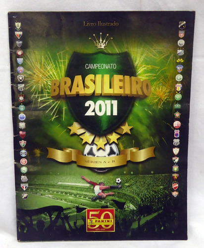 Album De Figurinhas Campeonato Brasileiro 2011 - Incompleto