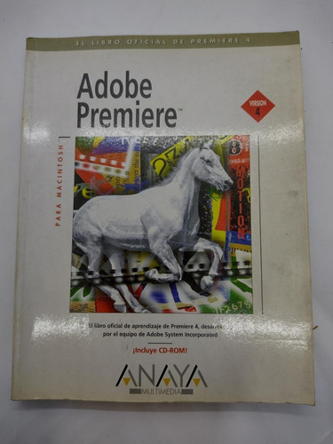 Adobe Premiere (no Incluye Cd) - Anaya - Usado 