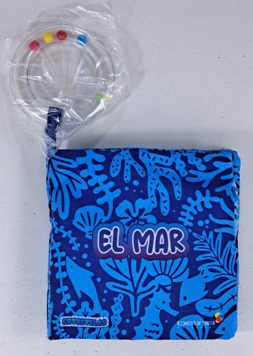 El Mar - Colección Entretelas - Libro De Tela Para Bebes