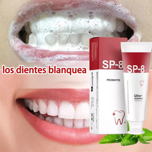 Dentífrico Probiótico Blanqueador 100g + Cepillo De Dientes