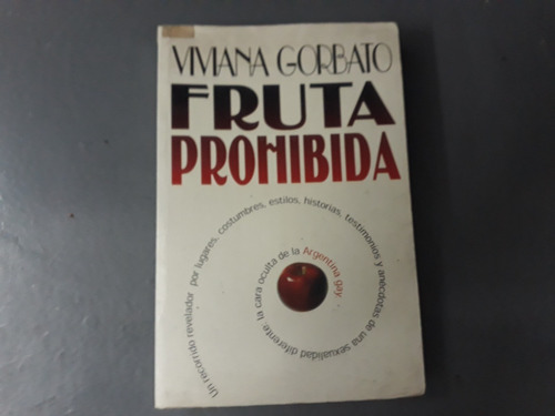 Libro Fruta Prohibida Viviana Gorbato 